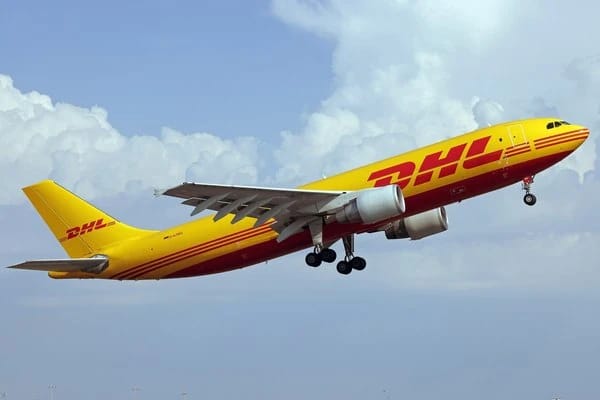 Photo: A300-600F · DHL, right side
