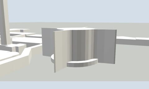 O Theme Building como um simples cilindro